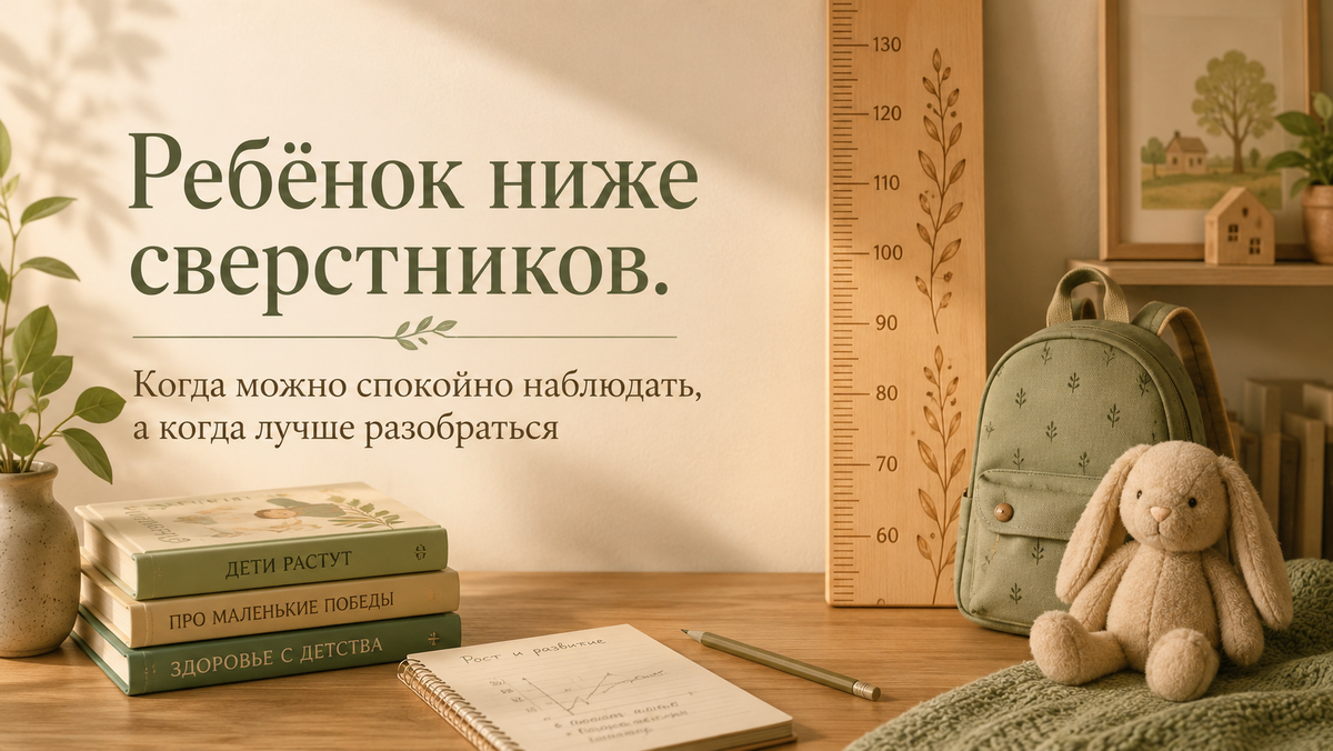 Ребёнок ниже сверстников. Когда можно спокойно наблюдать, а когда лучше разобраться 