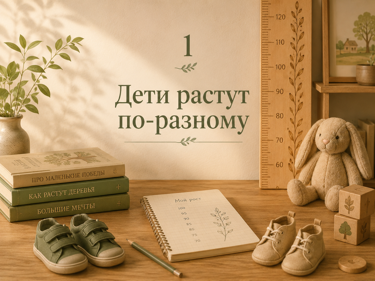 Дети растут не одинаково — и это нормально