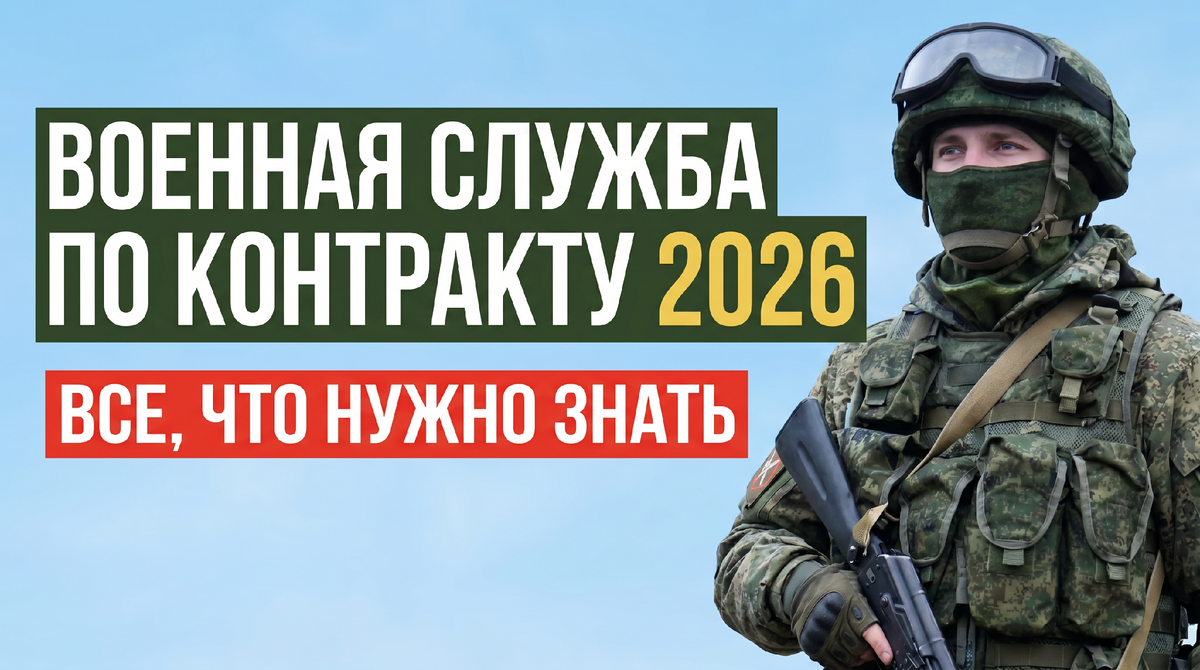 Военная служба по контракту 2026