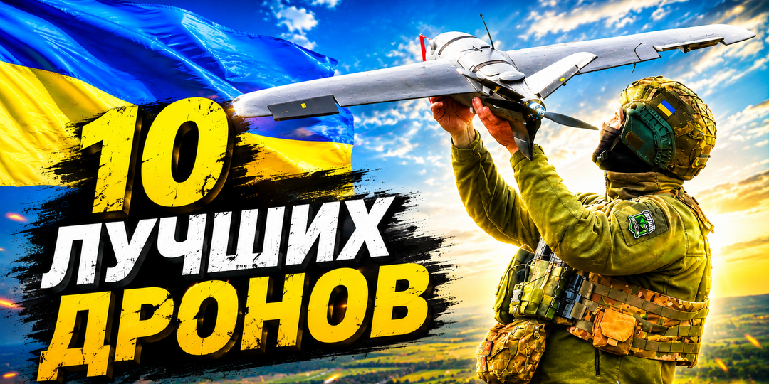 ТОП-10 украинских дронов, изменивших войну в 2026 году