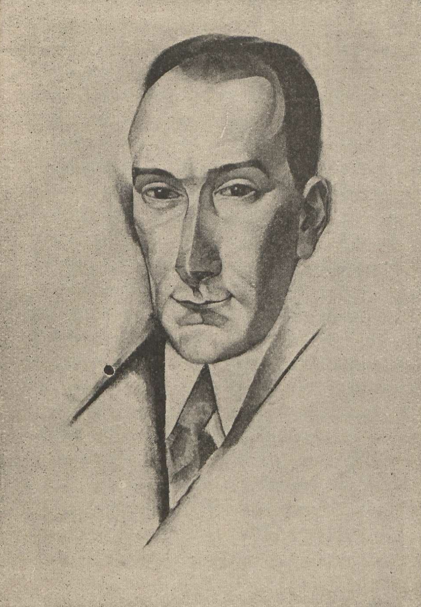 Банкир Михаил Ипполитович Вавельберг. Художник Н. Альтман. 1917 г.