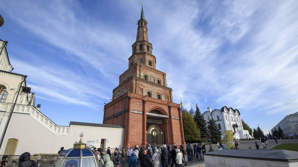 На реставрацию башни Сююмбике в Казани направят 130 млн рублей.📷Фото: Артемий Шуматов / Коммерсантъ