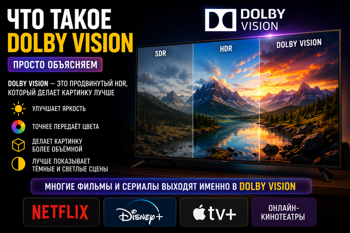 Что такое Dolby Vision
