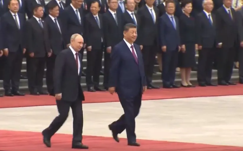 Владимир Путин прибыл в Китай с официальным визитом
Фото:
кадр видео ruptly.video/ForPost