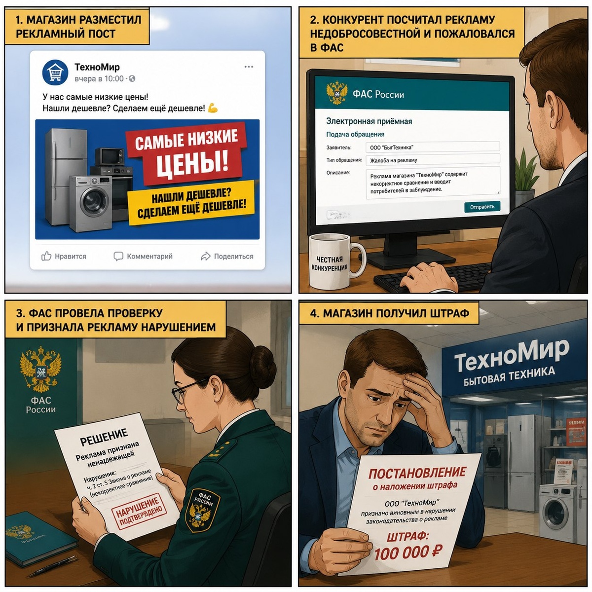 КЕЙС: как интернет-магазин получил штраф за рекламу в Telegram