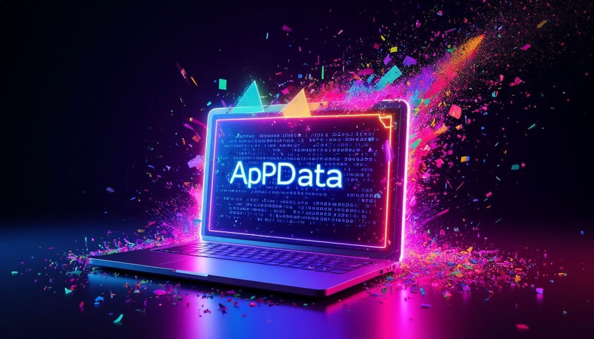 Цифровая очистка папки AppData на компьютере под управлением Windows