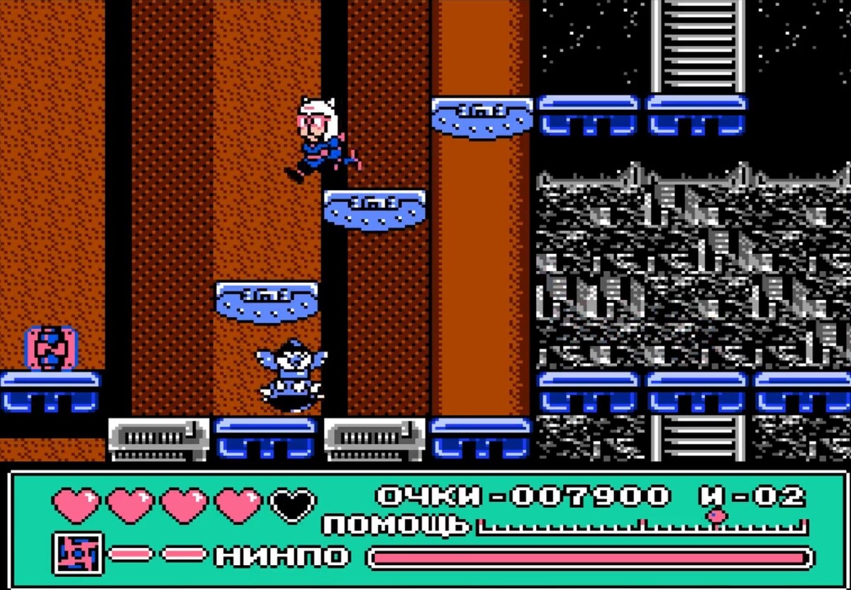 Samurai Pizza Cats на Dendy