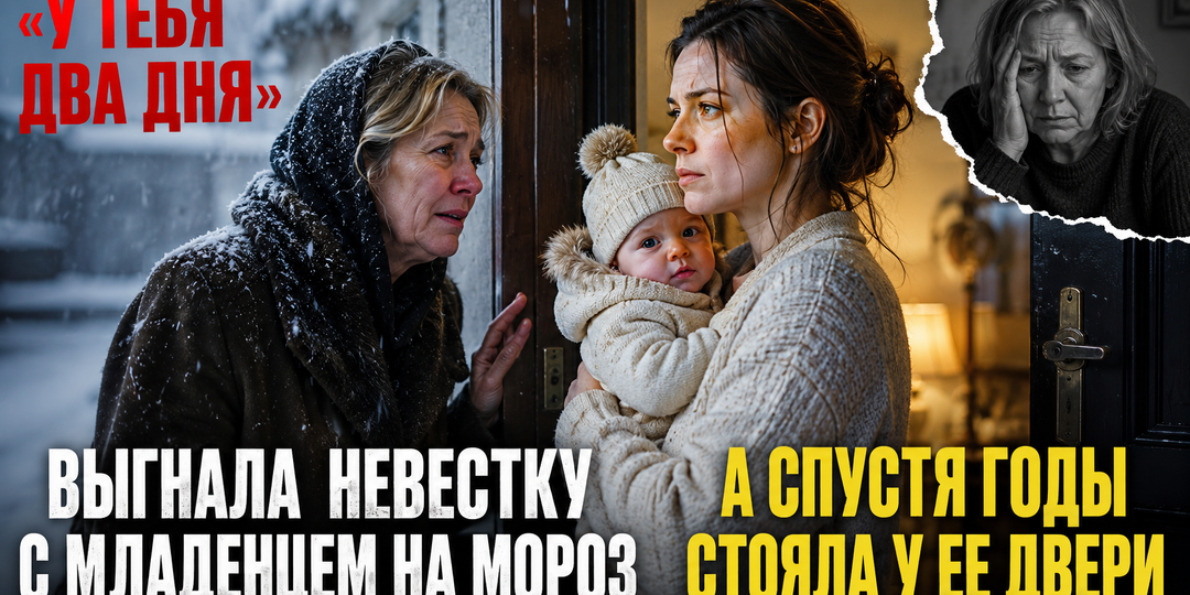 «Ты здесь никто, выметайся вон»: свекровь выгнала невестку с ребёнком на руках. Спустя 15 лет она пришла молить о помощи