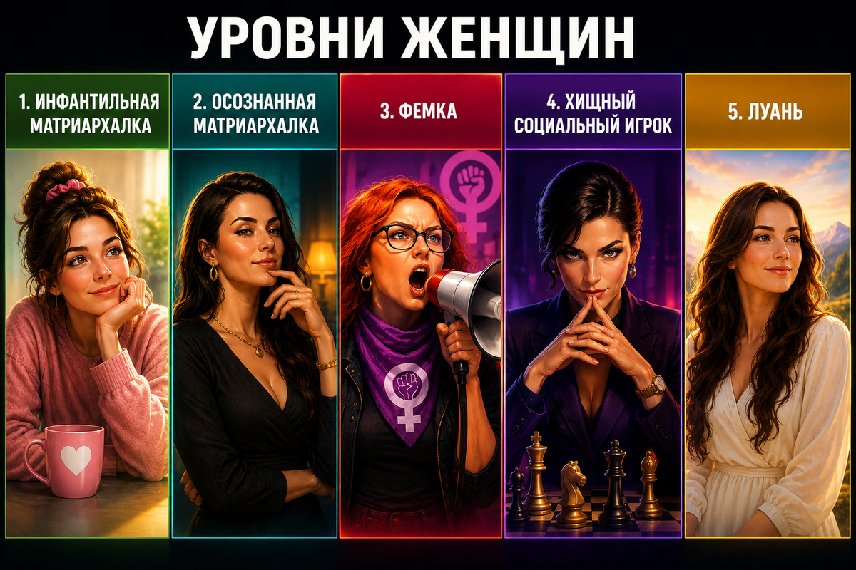 Уровни женщин