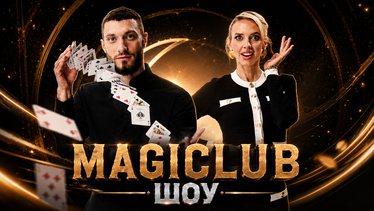 Ведущие MagiClub Шоу: Николай Стрельников и Надежда Сысоева