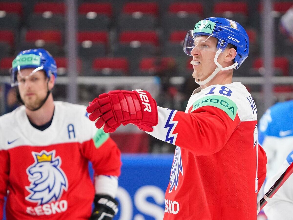    Нападающий сборной Чехии Доминик Кубалик | © Фото : Пресс-служба IIHF