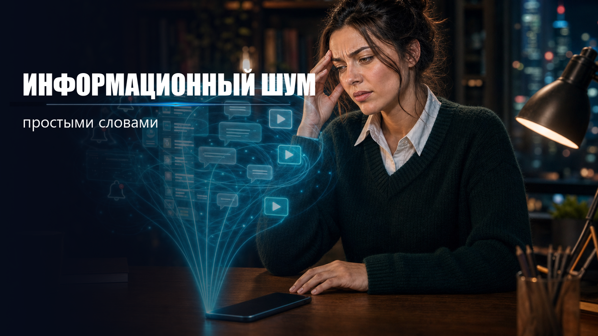 Информационный шум - простыми словами