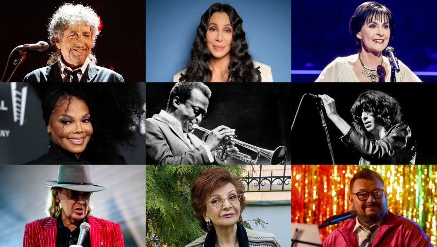 Боб Дилан, Шер, Enya, Джанет Джексон, Майлс Дейвис, Джоуи Рамон, Удо Линденберг, Роксана Бабаян, Сергей Жуков (Источник: Muzilla)