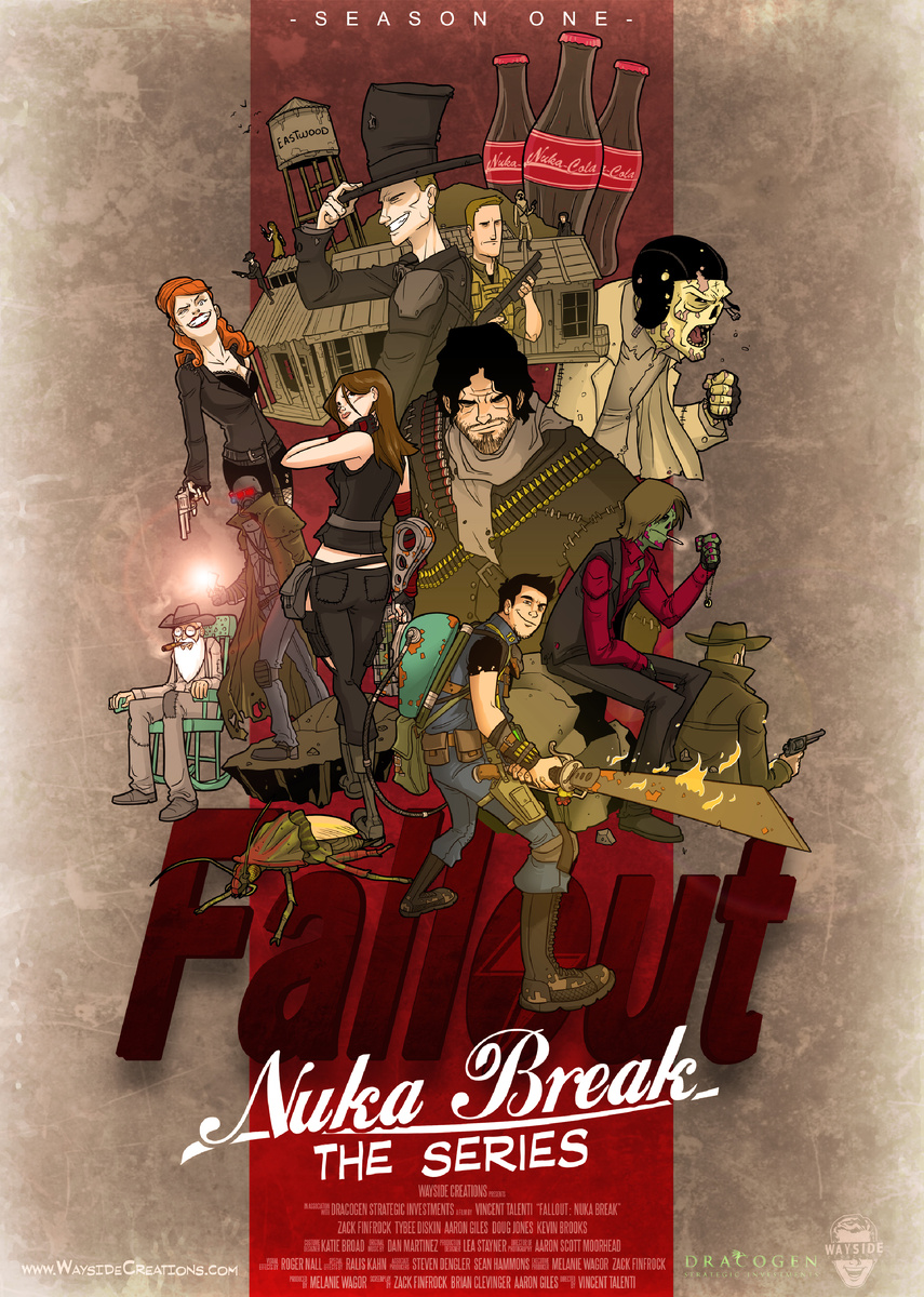 Обложка к фанатскому сериалу «Fall out: Nuka Break» 2011г.