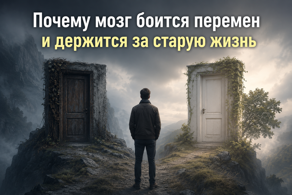 Иногда человек несчастлив годами — и всё равно боится что-то менять