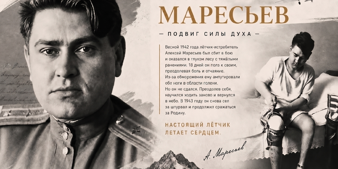 Он шёл к своей цели, даже на протезах