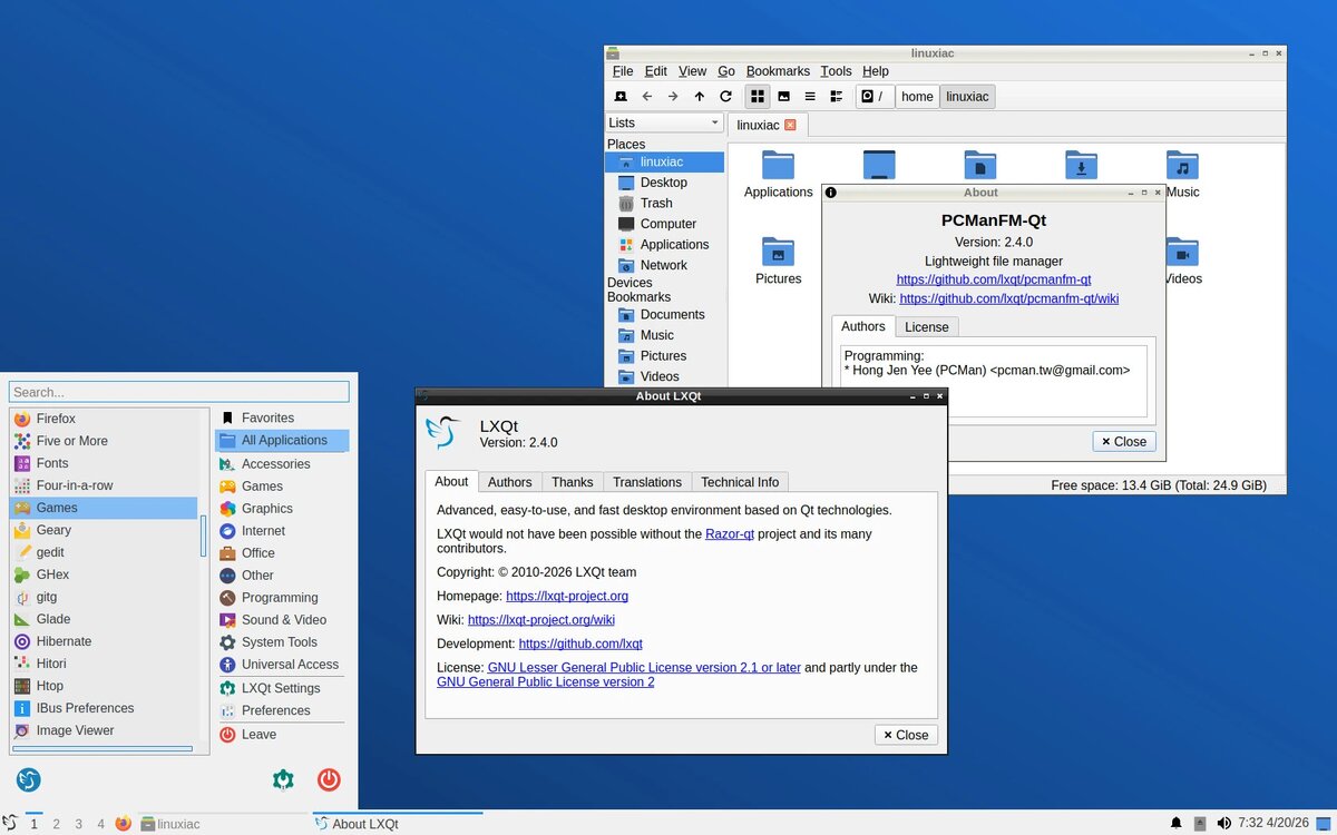 Релиз LXQt 2.4: Новый шаг к полноценной поддержке Wayland и улучшенный интерфейс