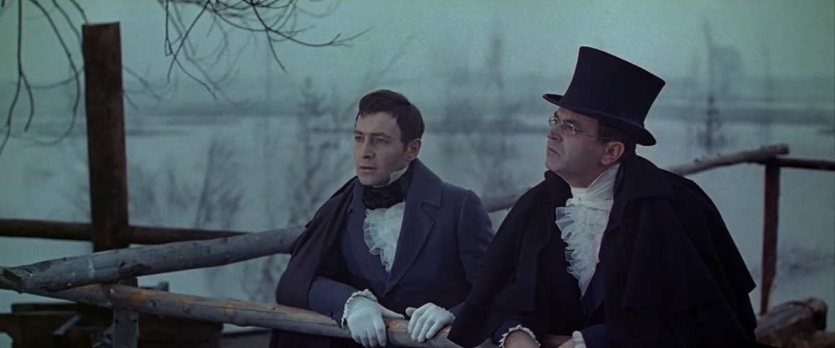 Кадр из кинофильма "Война и мир. Андрей Болконский", 1965-1967 гг., режиссер Сергей Бондарчук, сценаристы Сергей Бондарчук, Василий Соловьёв, композитор Вячеслав Овчинников (скриншот)