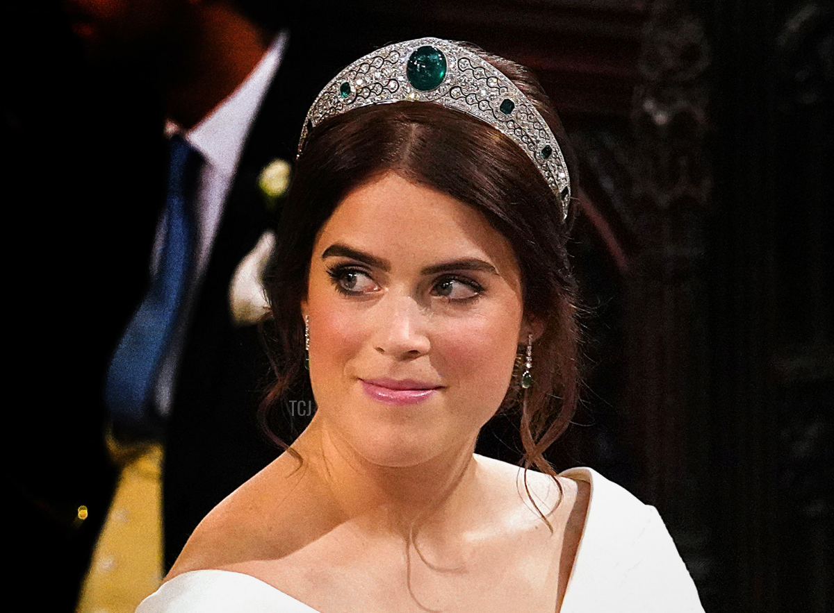 Принцесса Евгения в Greville Emerald Kokoshnik Tiara
