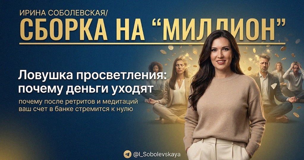 Ловушка «просветления»: почему после ретритов и медитаций ваш счет в банке стремится к нулю