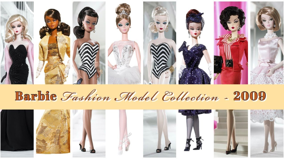2009 Barbie Fashion Model Collection Dolls, Mattel