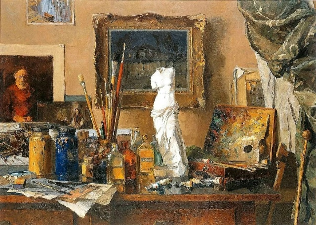 Игорь Попов. «Живопись». 1954
