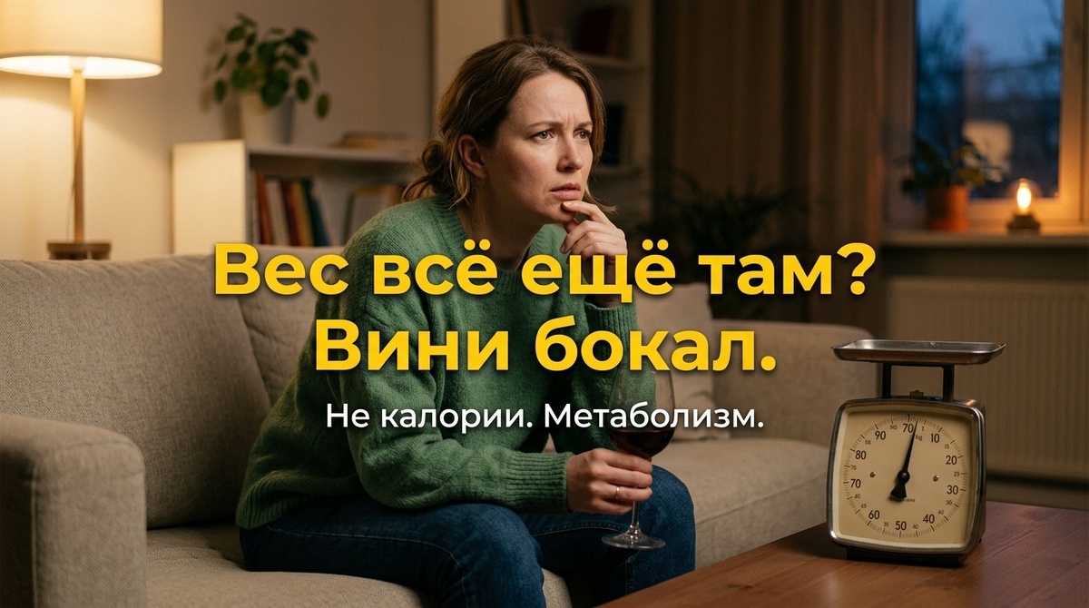 Считаете белки, не лезете в хлебницу, ходите пешком. А весы стоят. 
