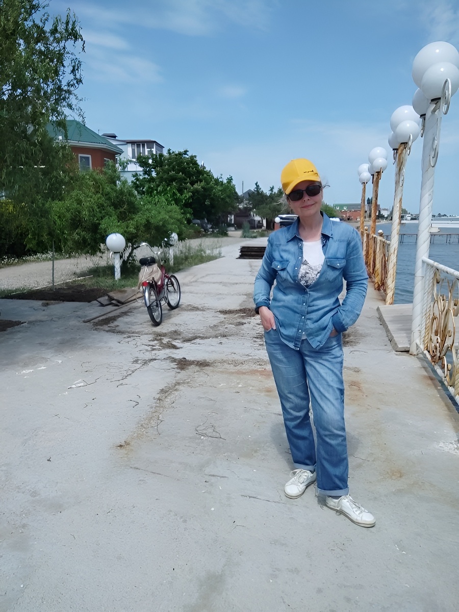 На прогулке. 