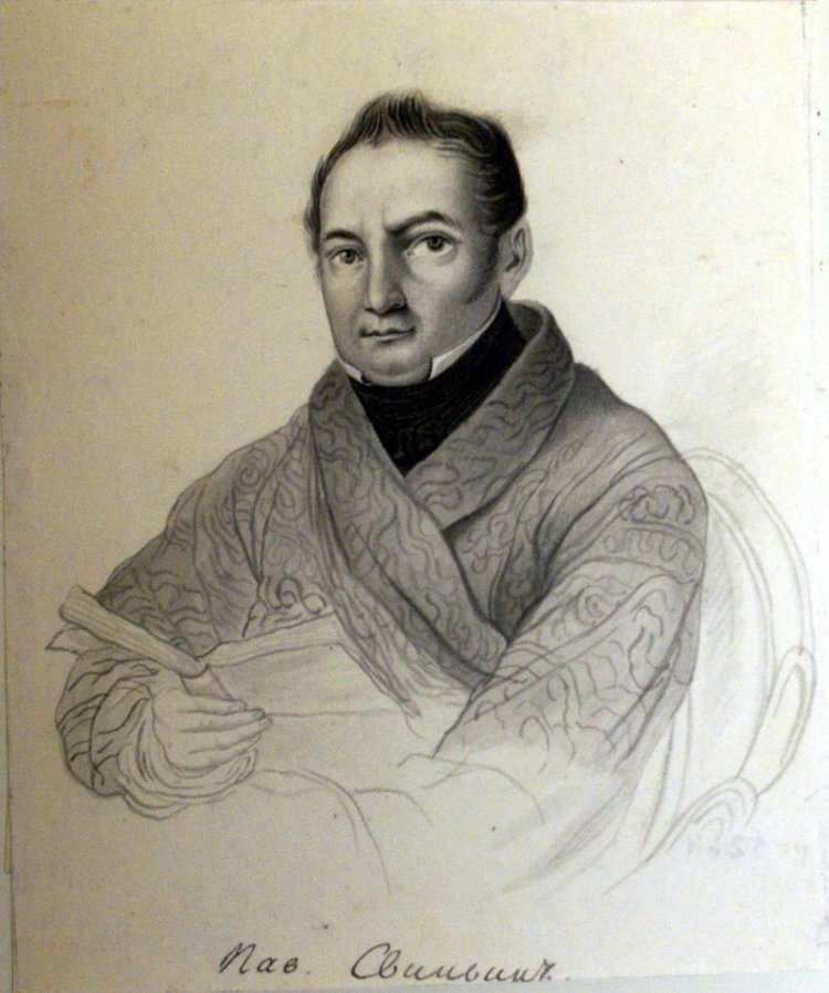Портрет литератора Павла Свиньина. Неизвестный художник, первая половина XIX века. Из собрания Государственного Эрмитажа. Фото: http://collections.hermitage.ru/