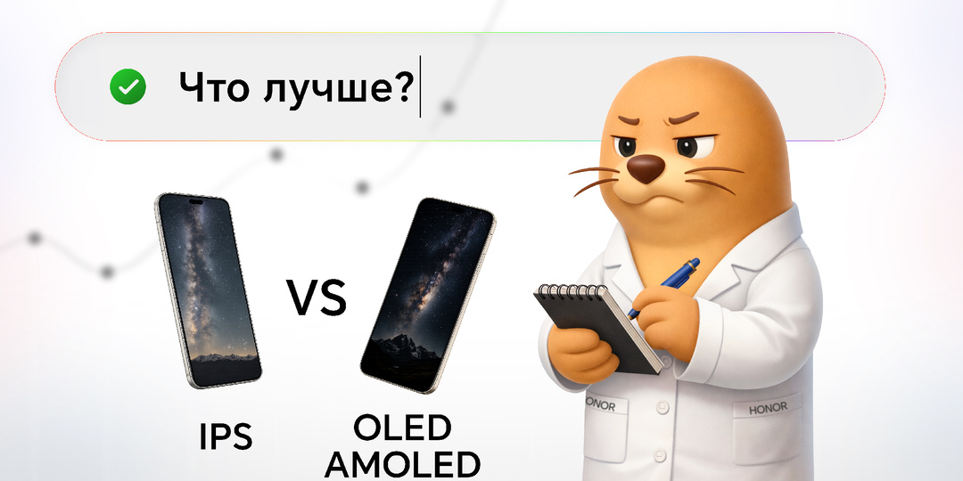 IPS, OLED и AMOLED: чем отличаются экраны смартфонов