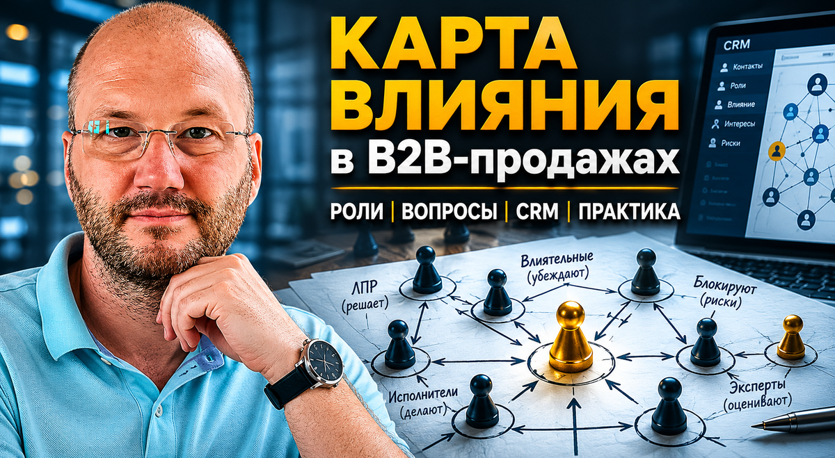 Проектные продажи как построить карту влияния