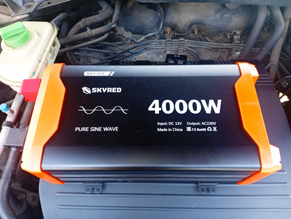 Инвертор Skyred 12v 4000w