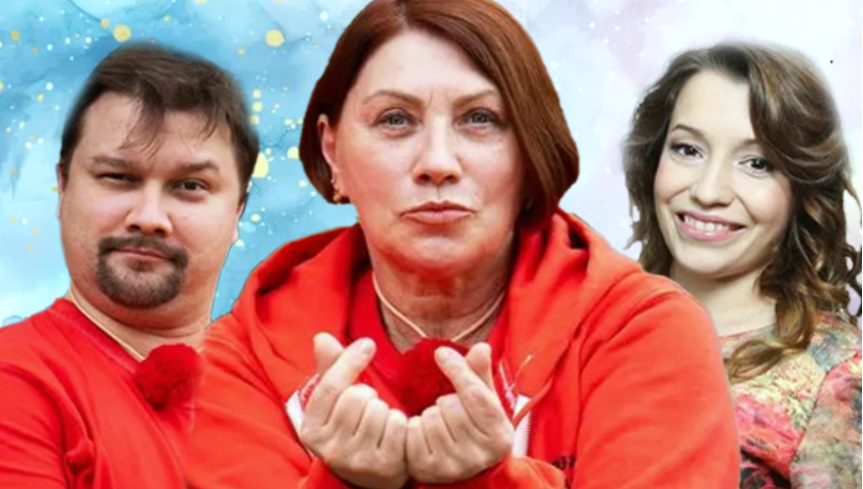 на фото Роза Сябитова с детьми 