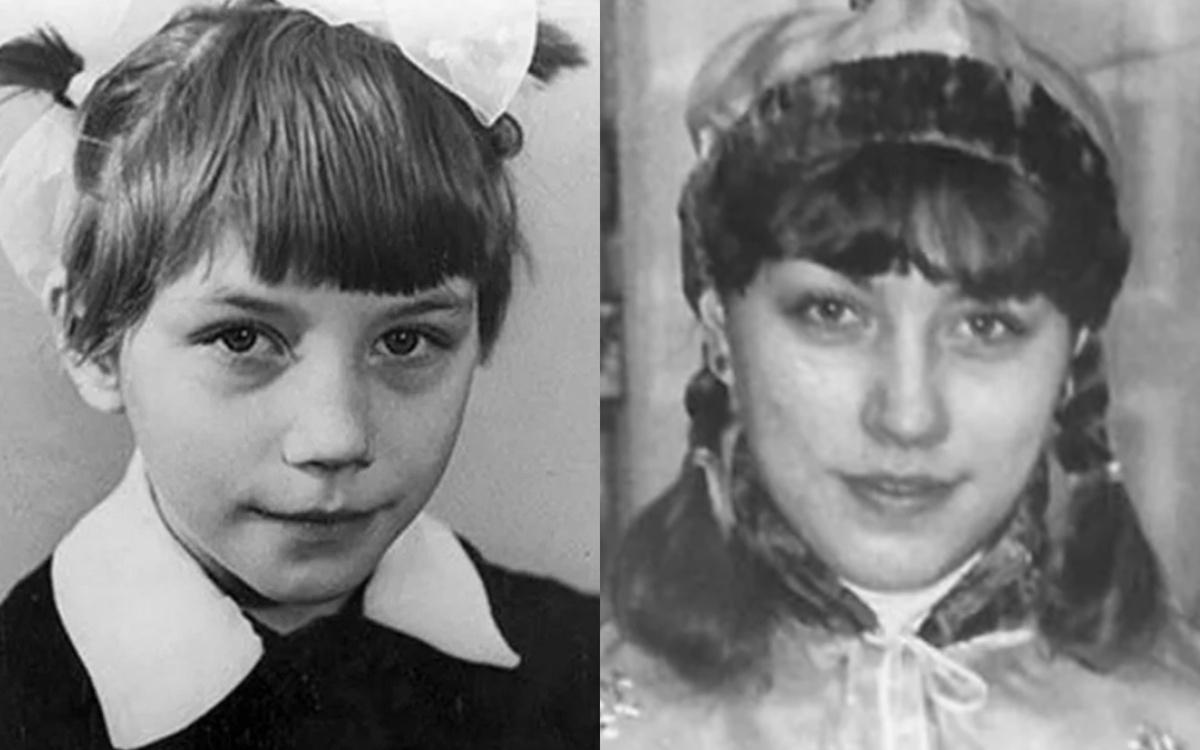 на фото Роза Сябитова в детстве и юности 