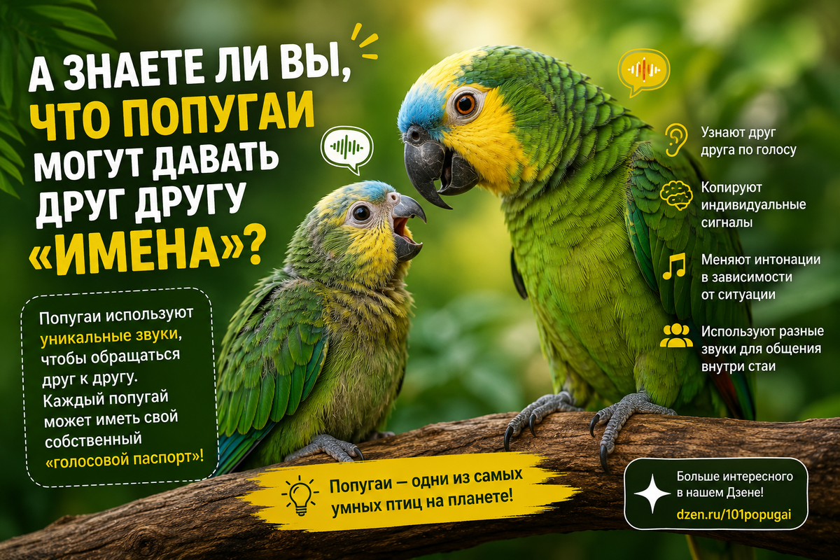в зоопарке 101 попугай у каждого попугая есть имя