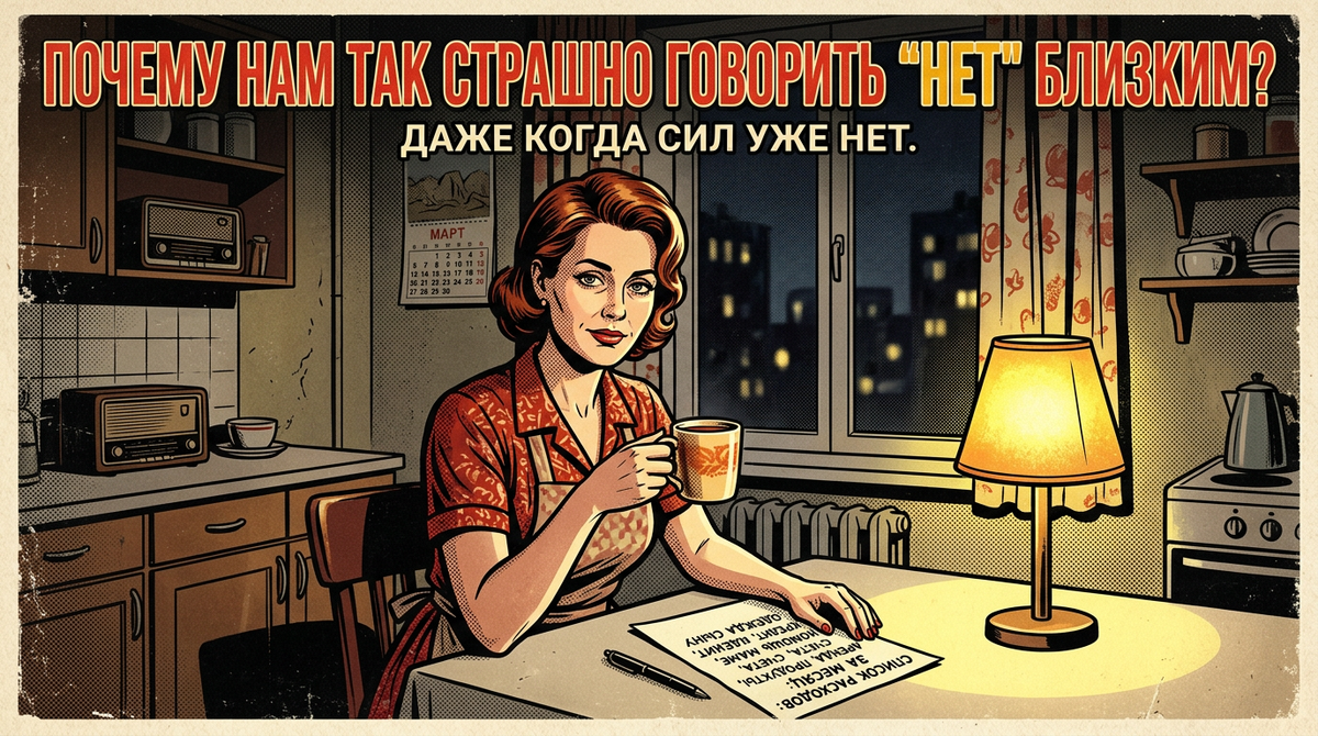 Почему нам так страшно говорить нет близким