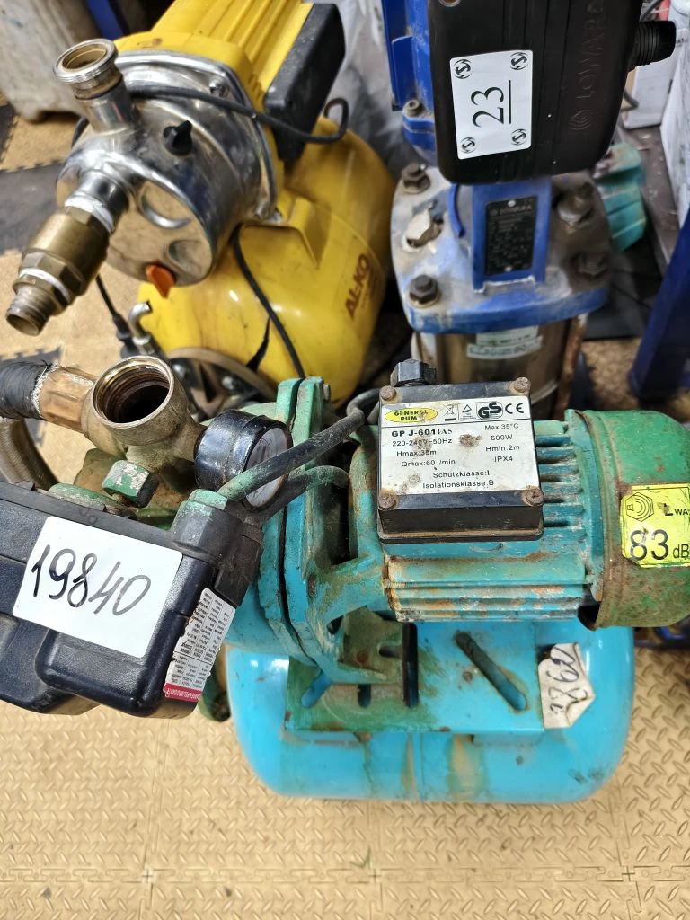 Насосная cтанция General Pump 601IA - ремонтируется уже третий раз..