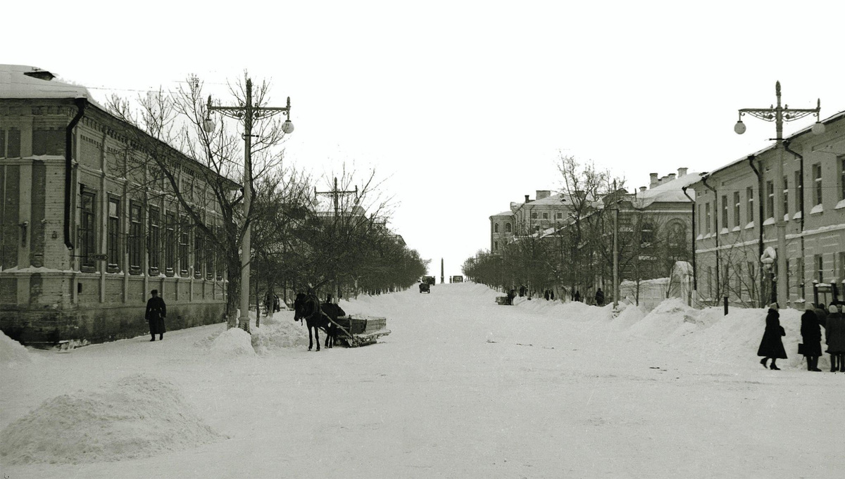                                                                Чкаловск. Зима 1942 года