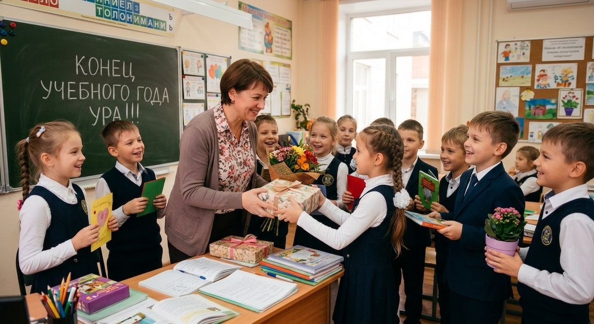 Подарок учителю на конец года