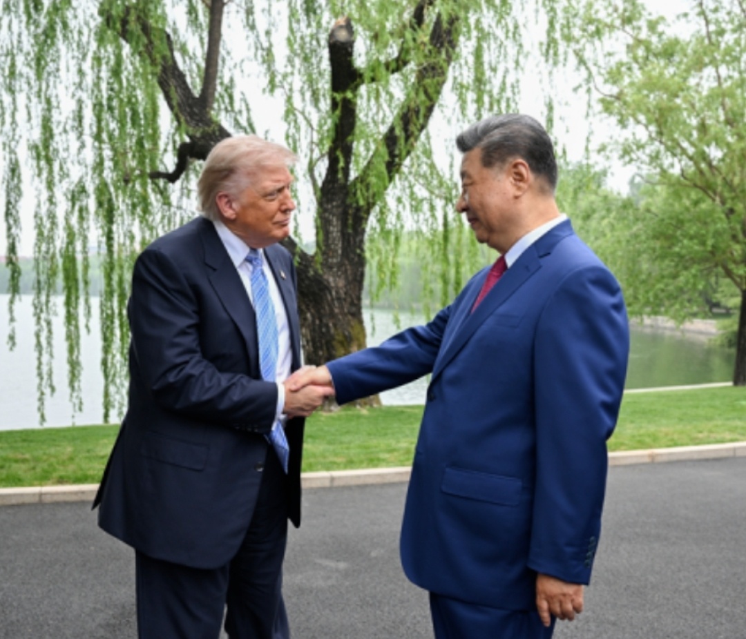 Трамп и китайский лидер.