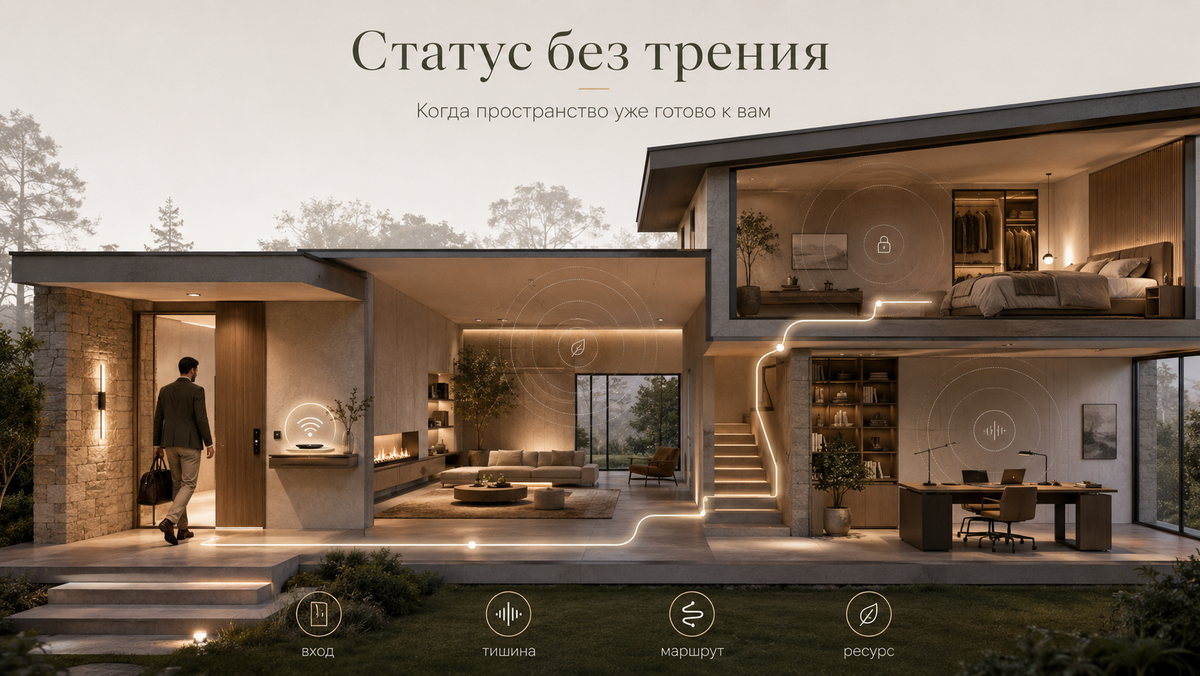 Настоящая роскошь — пространство без трения