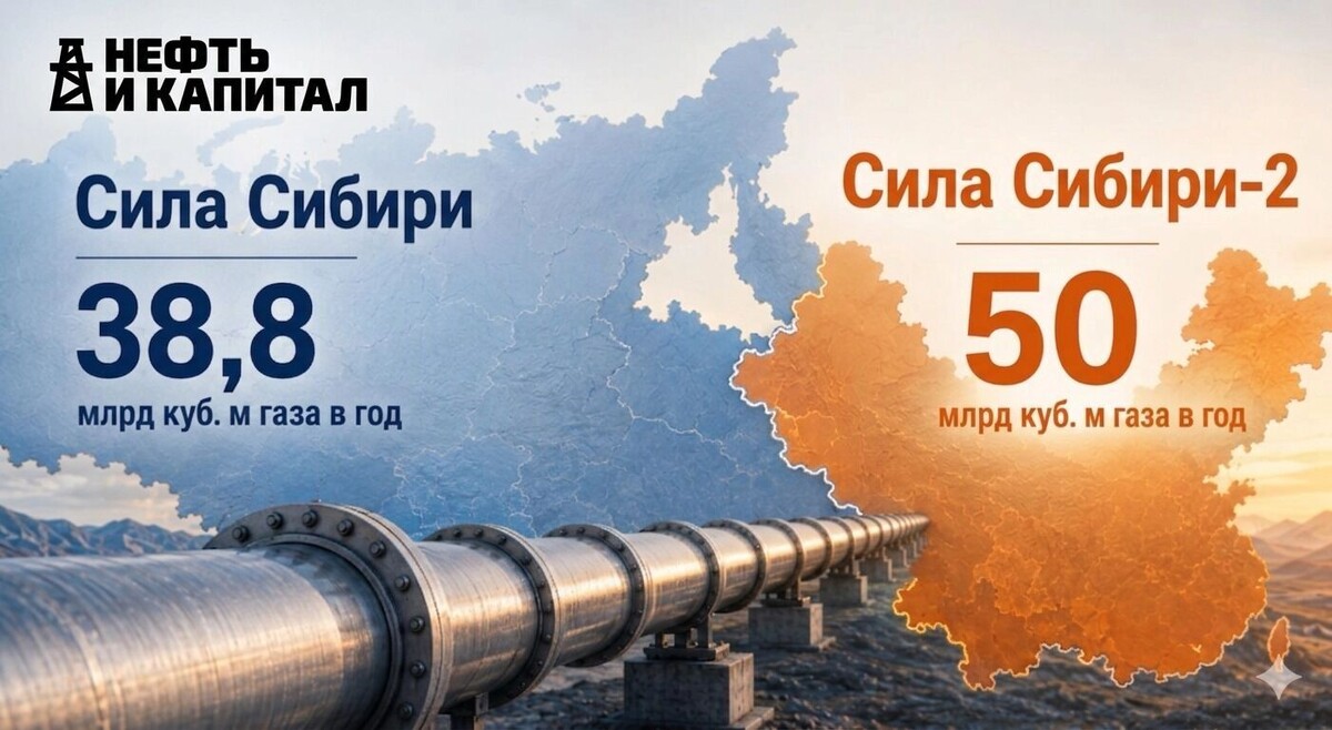    Мощность «Силы Сибири — 2» должна на 29% превышать мощность «Силы Сибири»   oilcapital.ru