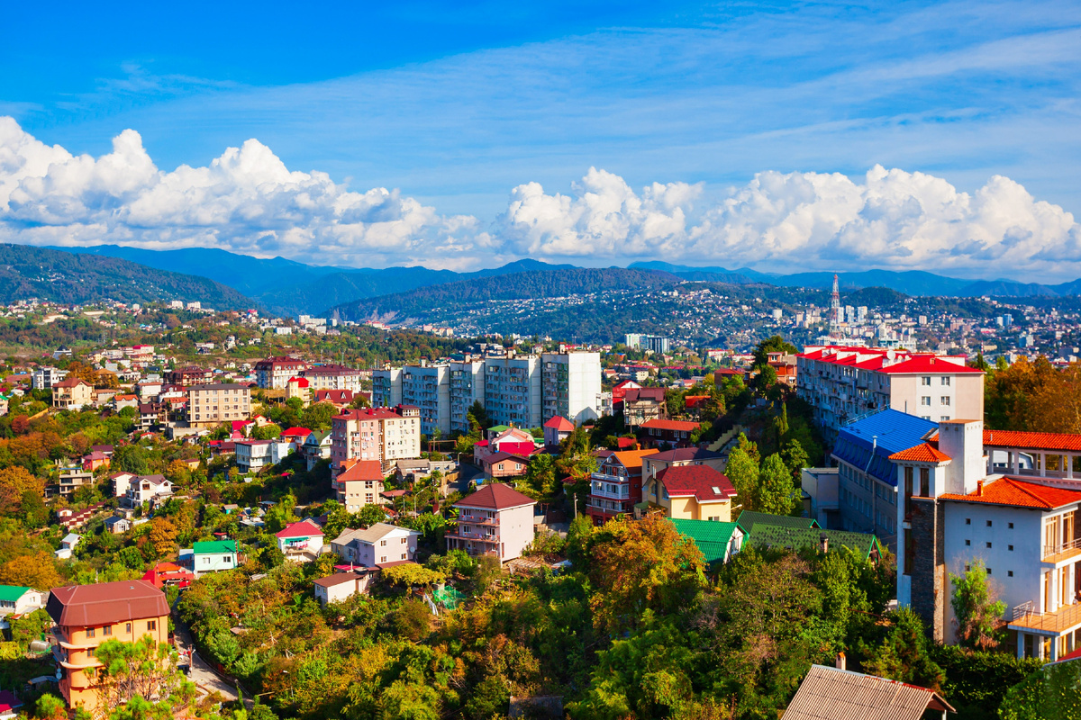 Панорама Сочи. Источник: Shutterstock, saiko3p