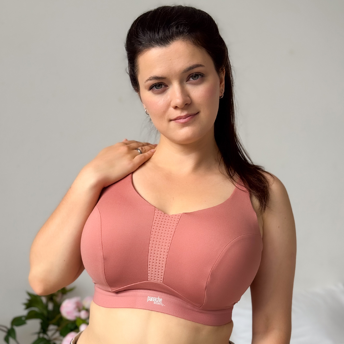 Panache Endurance Non Padded Sports Bra (Sienna Rose)