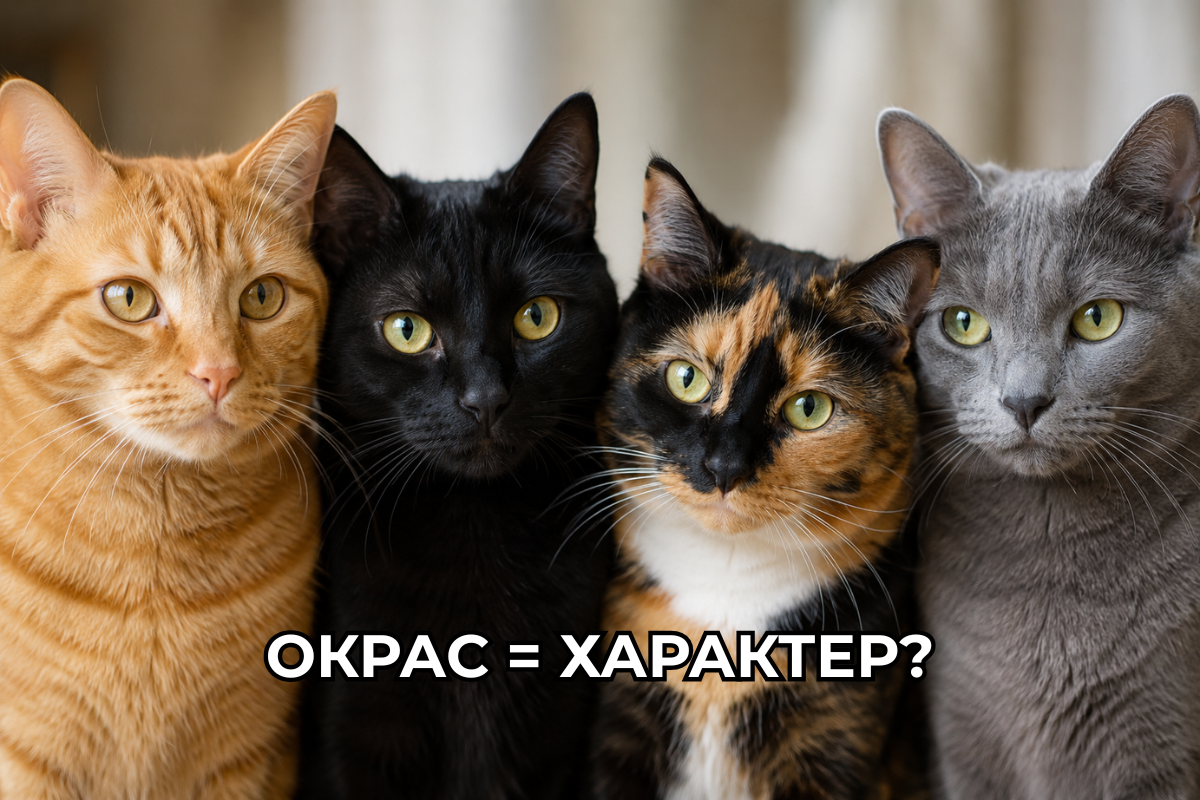 Окрас ≠ характер