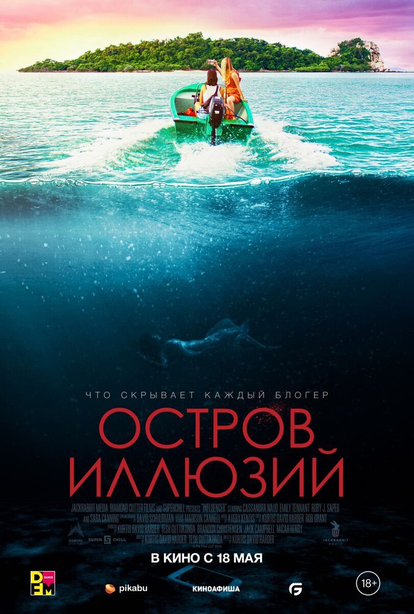 Фильм «Остров иллюзий» 2022 г. Триллер 