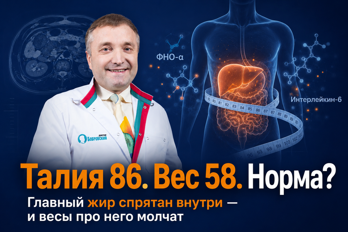 Висцеральный жир: почему стройные тоже в группе риска и как его убрать