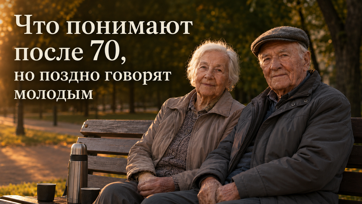Иногда только с возрастом становится ясно: главное в жизни — не успеть всё, а не потерять тех, кто рядом.