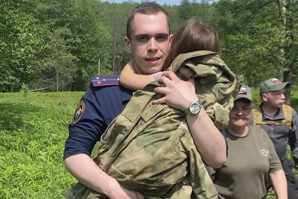    Веронику нашли в лесу. С ней сейчас все в порядке. Фото: СУ СК по Тульской области