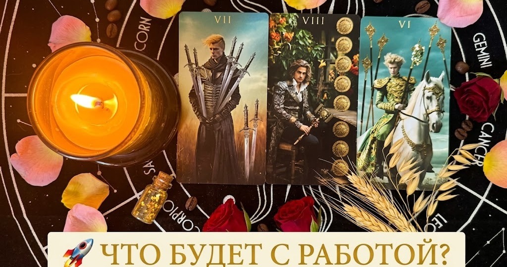 💼 РАБОТА! Что ждёт вас в ближайшее время? Таро расклад